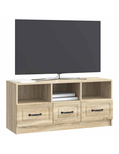 Mobile TV Rovere Sonoma 102 x 34,5 x 47 cm Legno ingegnerizzato
