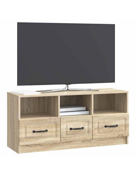 Mobile TV Rovere Sonoma 102 x 34,5 x 47 cm Legno ingegnerizzato