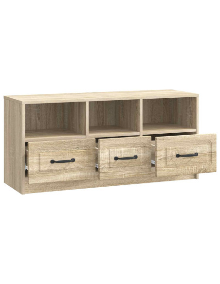 Mobile TV Rovere Sonoma 102 x 34,5 x 47 cm Legno ingegnerizzato