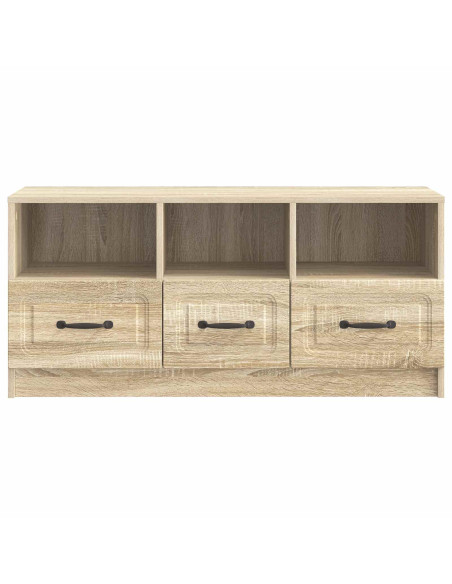 Mobile TV Rovere Sonoma 102 x 34,5 x 47 cm Legno ingegnerizzato