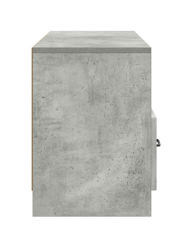 Mobile TV con cassetto Grigio Cemento 102 x 34,5 x 47 cm