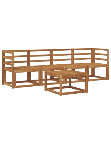 Set di divani da esterno 5 pcs Naturale