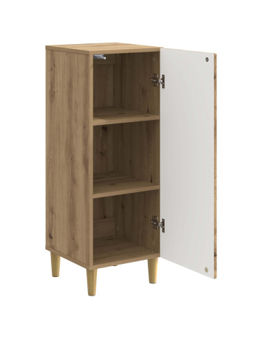 Credenza Rovere Artigianale 33 x 34,5 x 90 cm