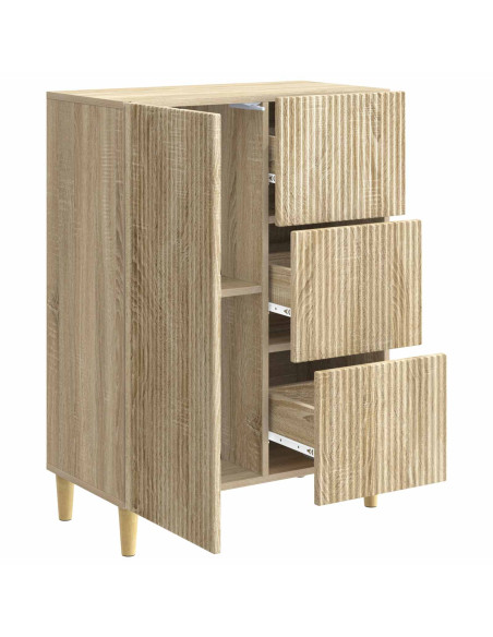 Credenza Rovere Sonoma 66 x 34,5 x 90 cm Legno ingegnerizzato