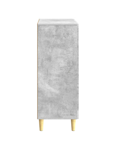 Credenza Grigio Cemento 66 x 34,5 x 90 cm Legno ingegnerizzato