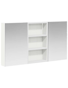 Set di Armadi da Bagno con lo scaffale 3 pcs 90 x 10,5 x 50 cm 2