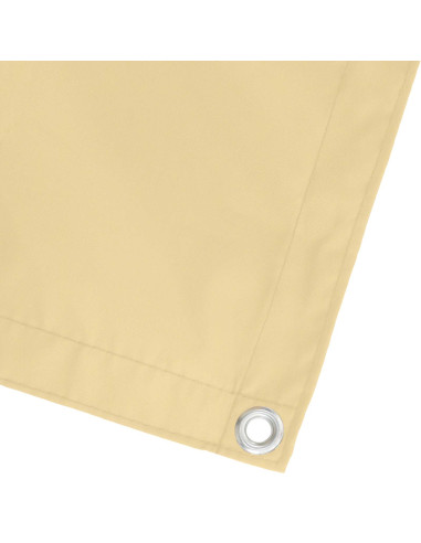 Schermo da balcone Sabbia 110 x 500 cm Tessuto Oxford