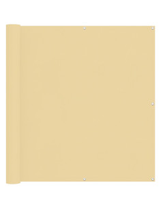 Schermo da balcone Sabbia 110 x 700 cm Tessuto Oxford 2