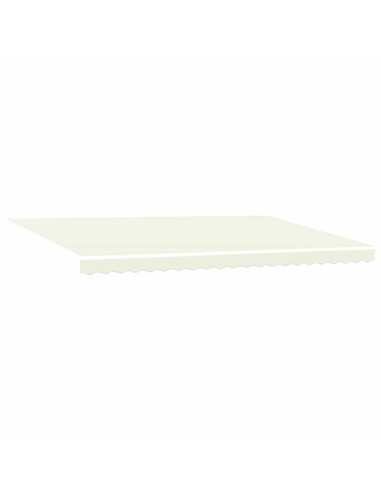 Tenda Retrattile Crema 500x300 cm Tessuto