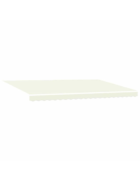 Tenda Retrattile Crema 500x300 cm Tessuto