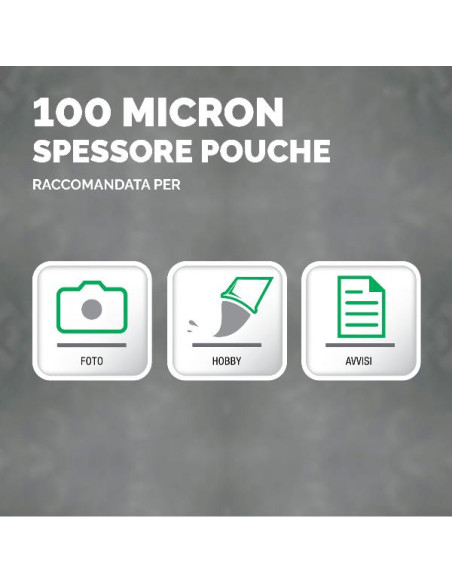 CF100POUCHES LUCIDE IMPRESS100A4