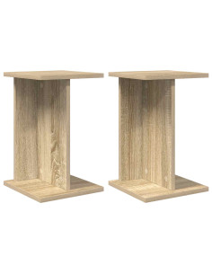 Supporto per piante 2 pcs Rovere Sonoma 25 x 25,5 x 40,5 cm 2