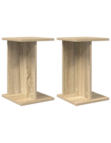 Supporto per piante 2 pcs Rovere Sonoma 25 x 25,5 x 40,5 cm