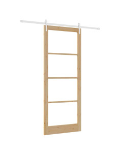 Porta scorrevole Naturale 93 x 232 cm 2