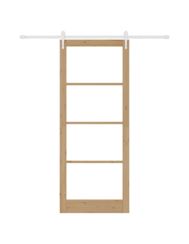 Porta scorrevole Naturale 93 x 232 cm