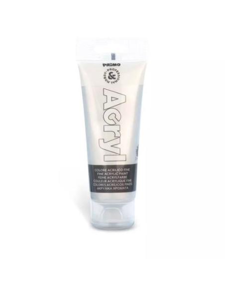 TEMP. TUBO ACRILICO COL.ARGENTO75ML