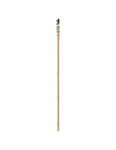 Porta scorrevole ORKDAL Naturale e Nero 93 x 232 cm
