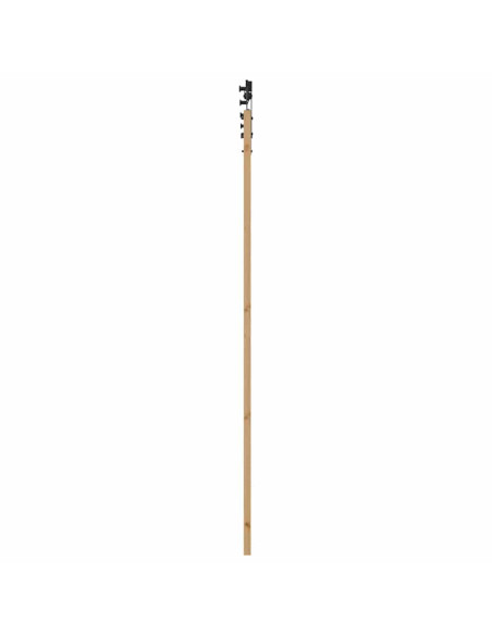 Porta scorrevole ORKDAL Naturale e Nero 93 x 232 cm