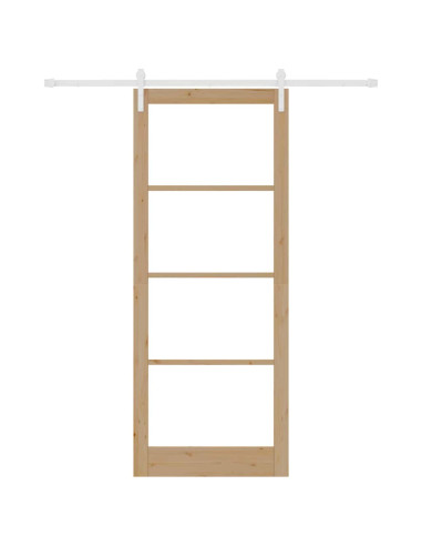 Porta scorrevole ORKDAL Naturale 93 x 232 cm