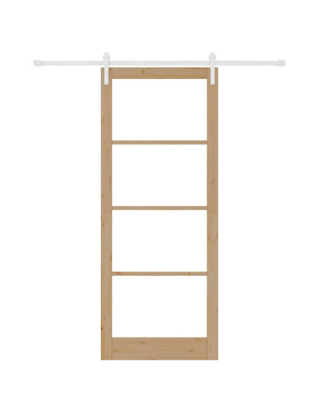 Porta scorrevole ORKDAL Naturale 93 x 232 cm
