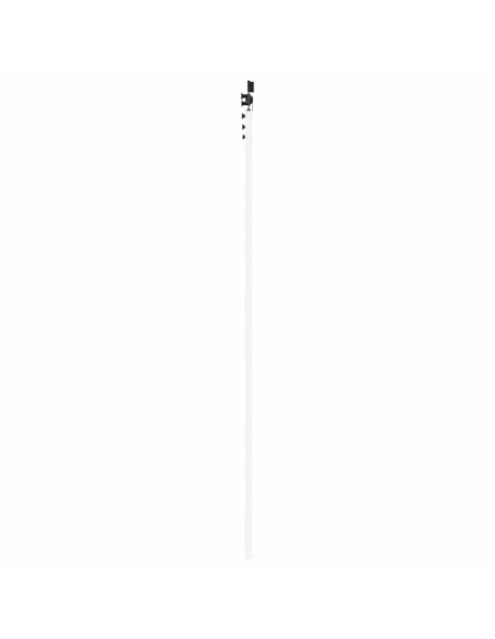 Porta scorrevole ORKDAL Bianco e Nero 93 x 232 cm
