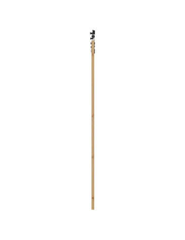 Porta scorrevole ORKDAL Naturale e Nero 93 x 232 cm