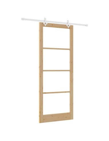 Porta scorrevole Naturale 93 x 232 cm