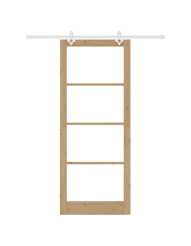 Porta scorrevole Naturale 93 x 232 cm