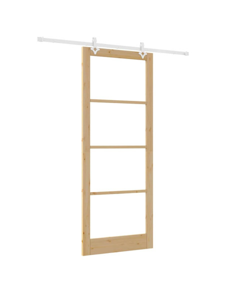 Porta scorrevole Naturale 93 x 232 cm