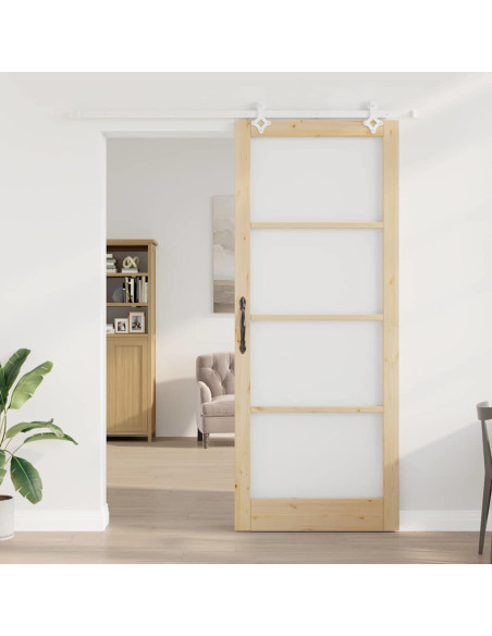Porta scorrevole Naturale 93 x 232 cm