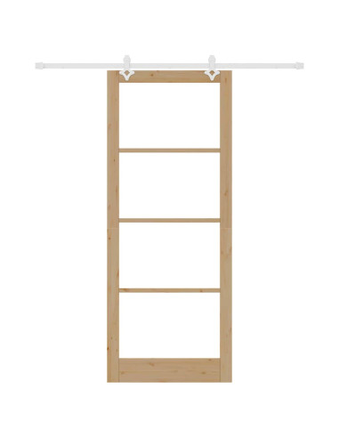 Porta scorrevole Naturale 93 x 232 cm