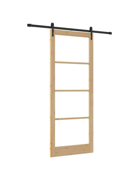Porta scorrevole Naturale 93 x 232 cm