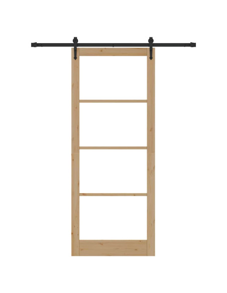 Porta scorrevole Naturale 93 x 232 cm