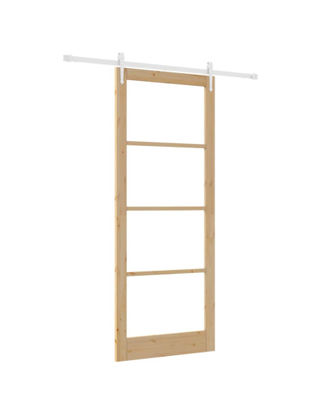 Porta scorrevole Naturale 93 x 232 cm
