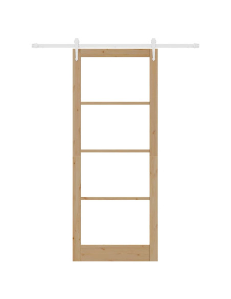 Porta scorrevole Naturale 93 x 232 cm