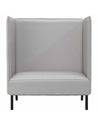Divano alto 101cm Grigio nuvola Tessuto