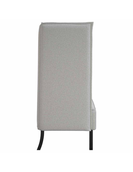 Divano alto 101cm Grigio nuvola Tessuto