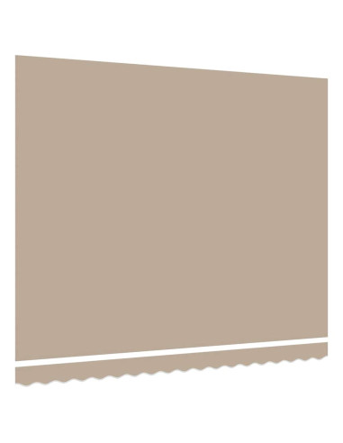 Telo di ricambio per tenda da sole Beige 380 x 345 cm