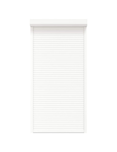 Persiana a rullo Bianco 110 x 220 cm Alluminio e poliuretano