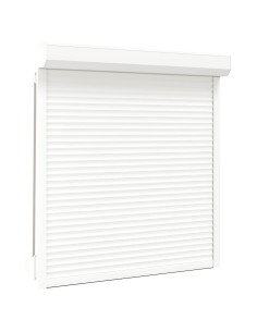 Persiana a rullo Bianco 130 x 140 cm Alluminio e poliuretano 2