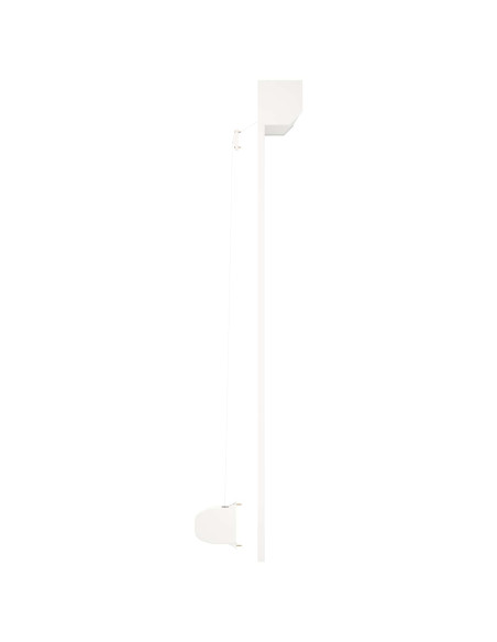 Persiana a rullo Bianco 140 x 150 cm Alluminio e poliuretano