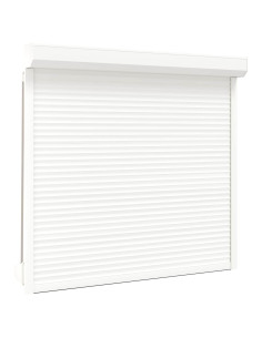 Persiana a rullo Bianco 160 x 150 cm Alluminio e poliuretano 2