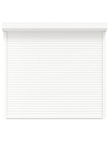 Persiana a rullo Bianco 160 x 150 cm Alluminio e poliuretano