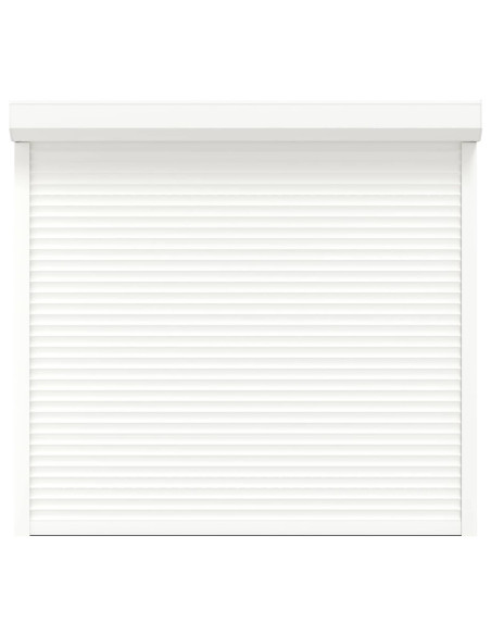 Persiana a rullo Bianco 160 x 150 cm Alluminio e poliuretano