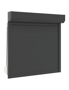 Persiana a rullo Antracite 100 x 100 cm Alluminio e poliuretano 2
