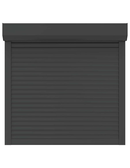 Persiana a rullo Antracite 100 x 100 cm Alluminio e poliuretano