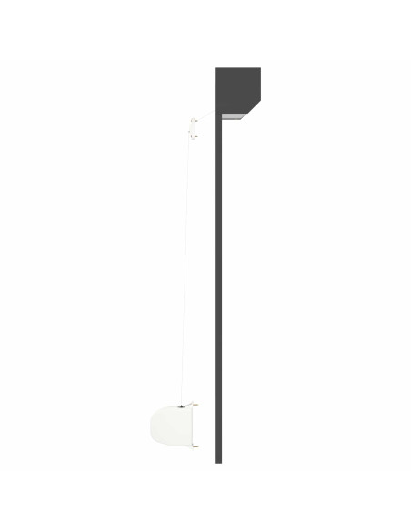 Persiana a rullo Antracite 100 x 130 cm Alluminio e poliuretano