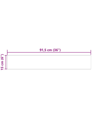 Listello per Pavimentazione Autoadesivo 32 pcs Grigio chiaro