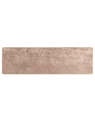 Runner Tappeto MARSA Sabbia 50 x 200 cm Poliestere e PVC