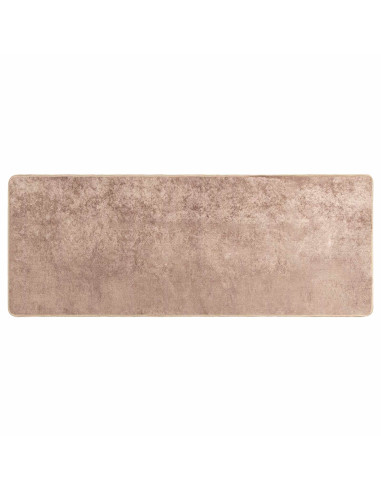 Runner Tappeto MARSA Sabbia 80 x 200 cm Poliestere e PVC